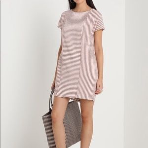 Madewell Daphne striped linen dress